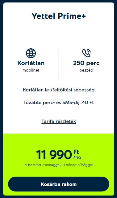 yettel mobilnet klfldn|Év végéig már biztosan marad a jóáras korlátlan belföldi mobilnet